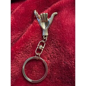 Pinky promise drive safe keychain